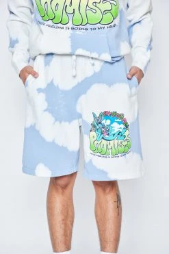 CASH Head Change Tie Dye Shorts