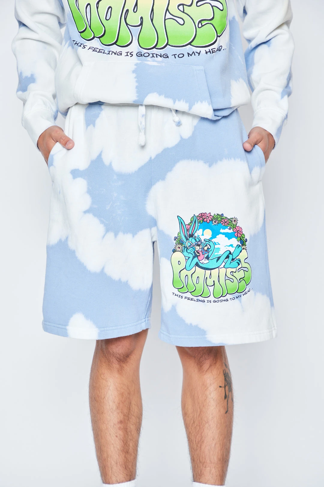 CASH Head Change Tie Dye Shorts