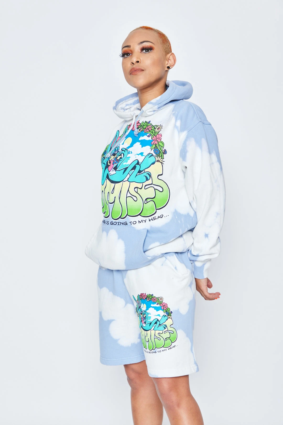 CASH Head Change Tie Dye Hoodie Hoodies