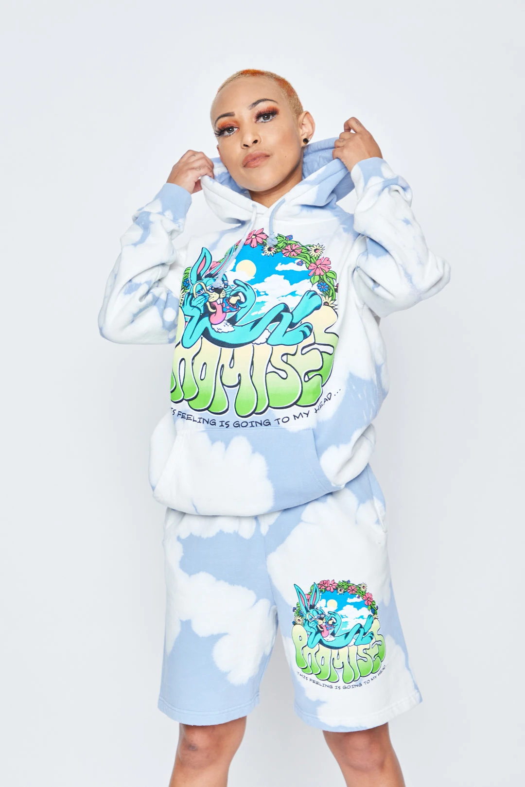 CASH Head Change Tie Dye Hoodie Hoodies