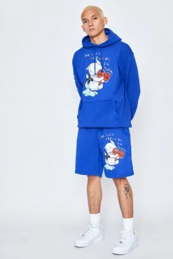 CASH Already Broken Fleece Shorts Tie Dye Hoodies