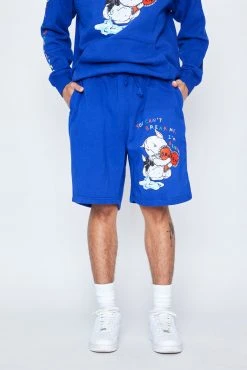 CASH Already Broken Fleece Shorts Tie Dye Hoodies