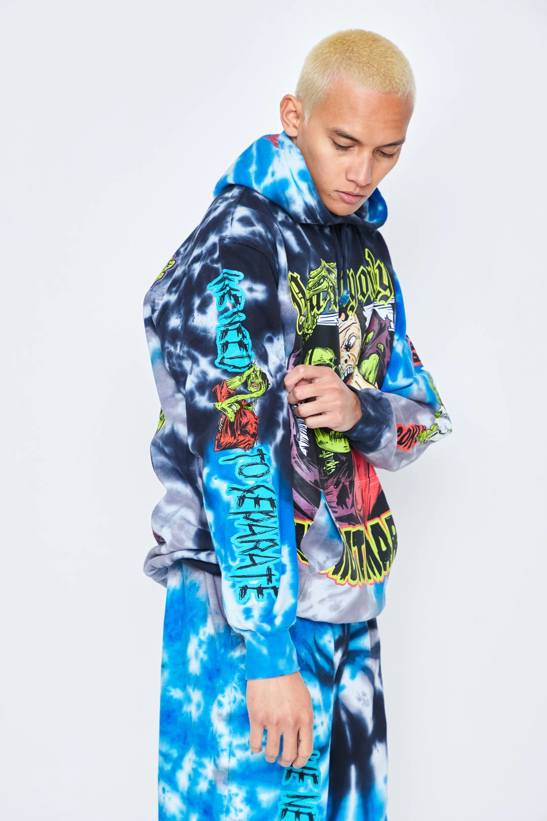 CASH Hoodies Only Nightmare Spiral Dye Hoodie