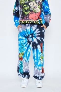 CASH Only Nightmare Spiral Dye Sweatpants Bottoms