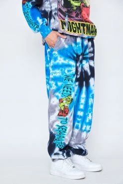 CASH Only Nightmare Spiral Dye Sweatpants Bottoms