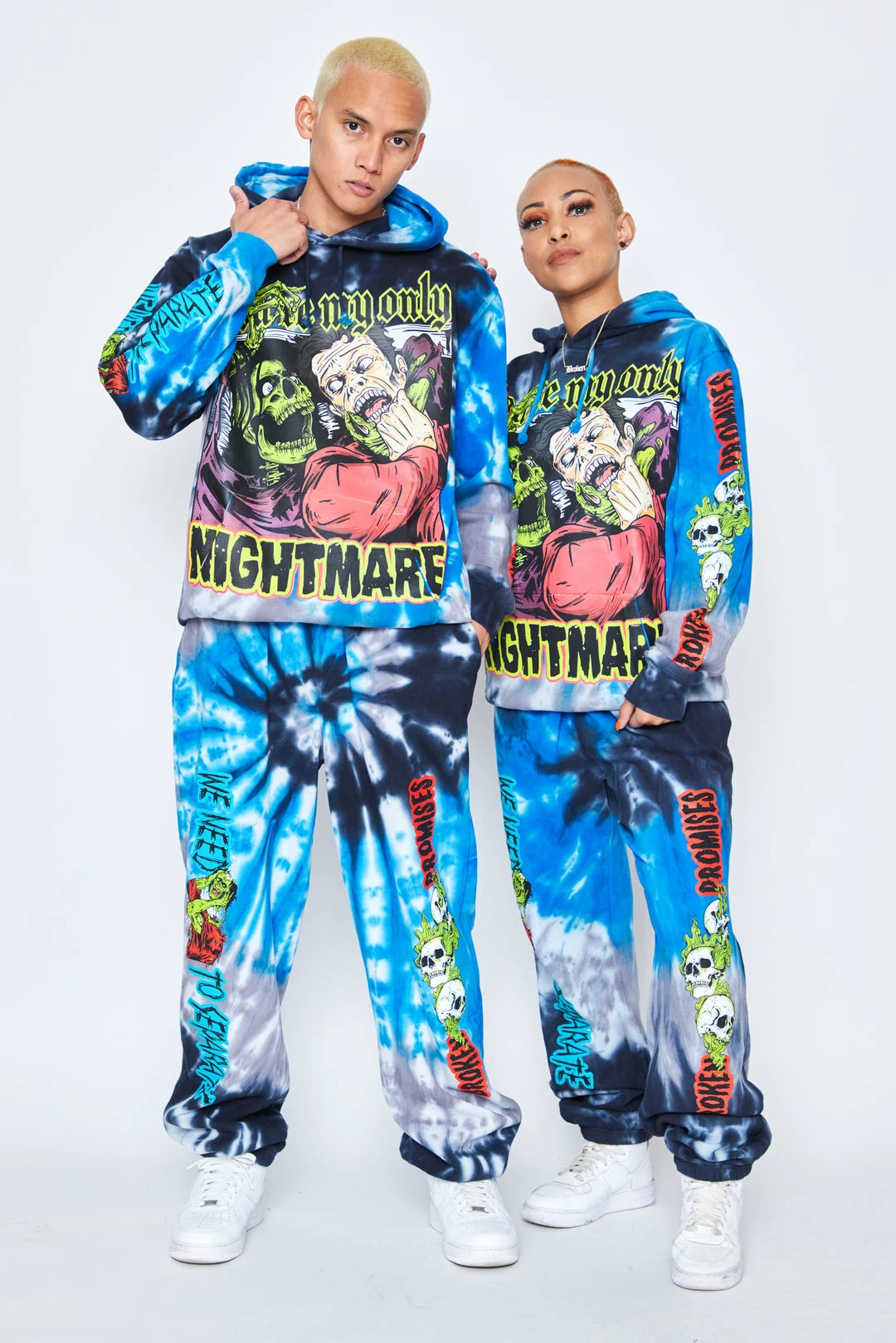 CASH Hoodies Only Nightmare Spiral Dye Hoodie