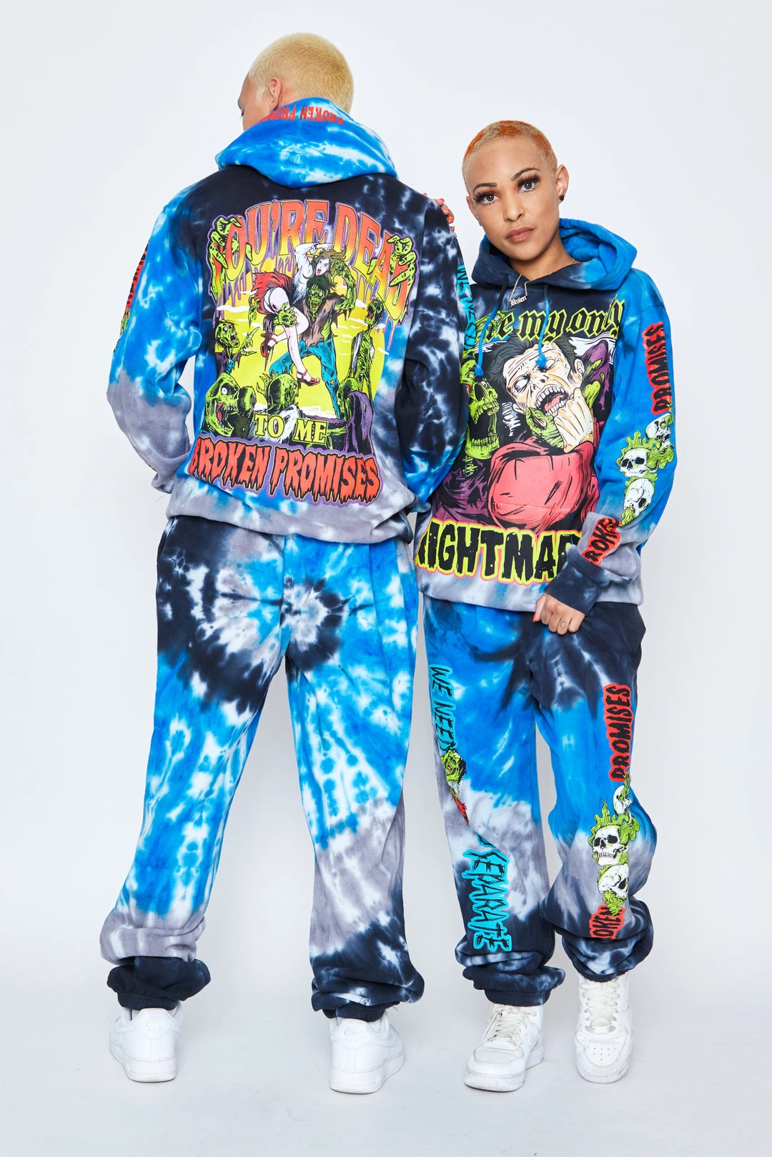 CASH Hoodies Only Nightmare Spiral Dye Hoodie