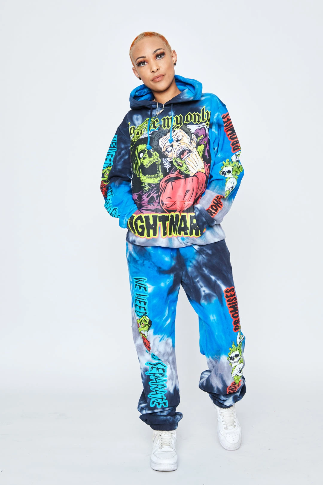 CASH Hoodies Only Nightmare Spiral Dye Hoodie