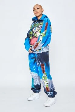 CASH Only Nightmare Spiral Dye Sweatpants Bottoms