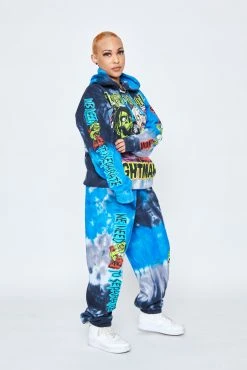 CASH Only Nightmare Spiral Dye Sweatpants Bottoms