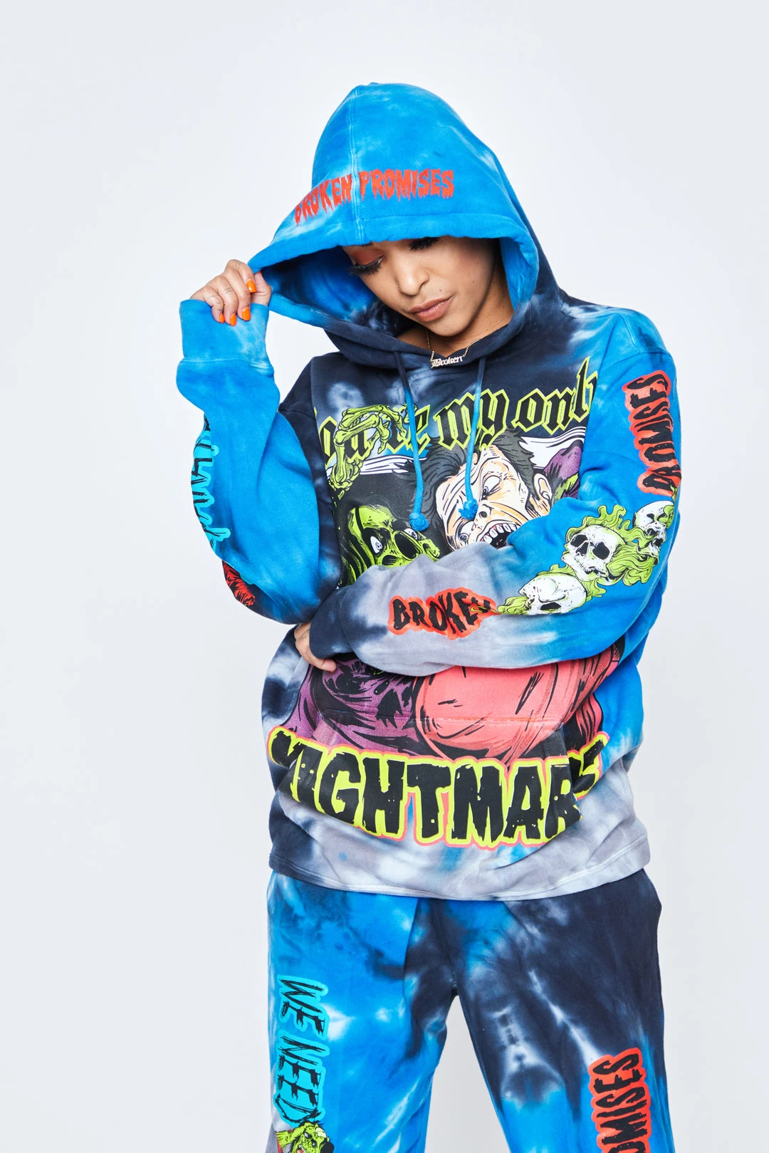 CASH Hoodies Only Nightmare Spiral Dye Hoodie