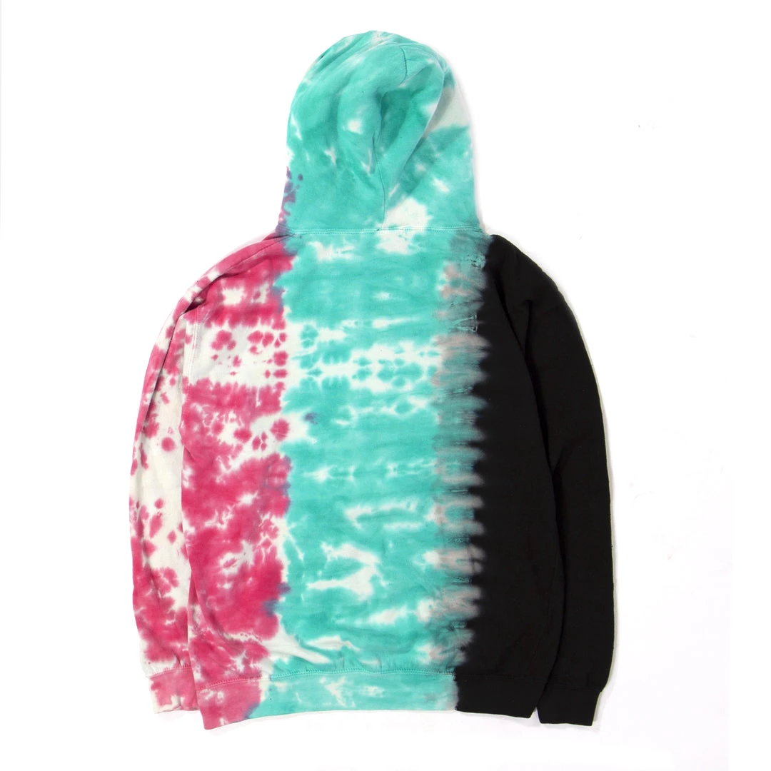 CASH Hoodies Wave Logo Tri-Color Hoodie