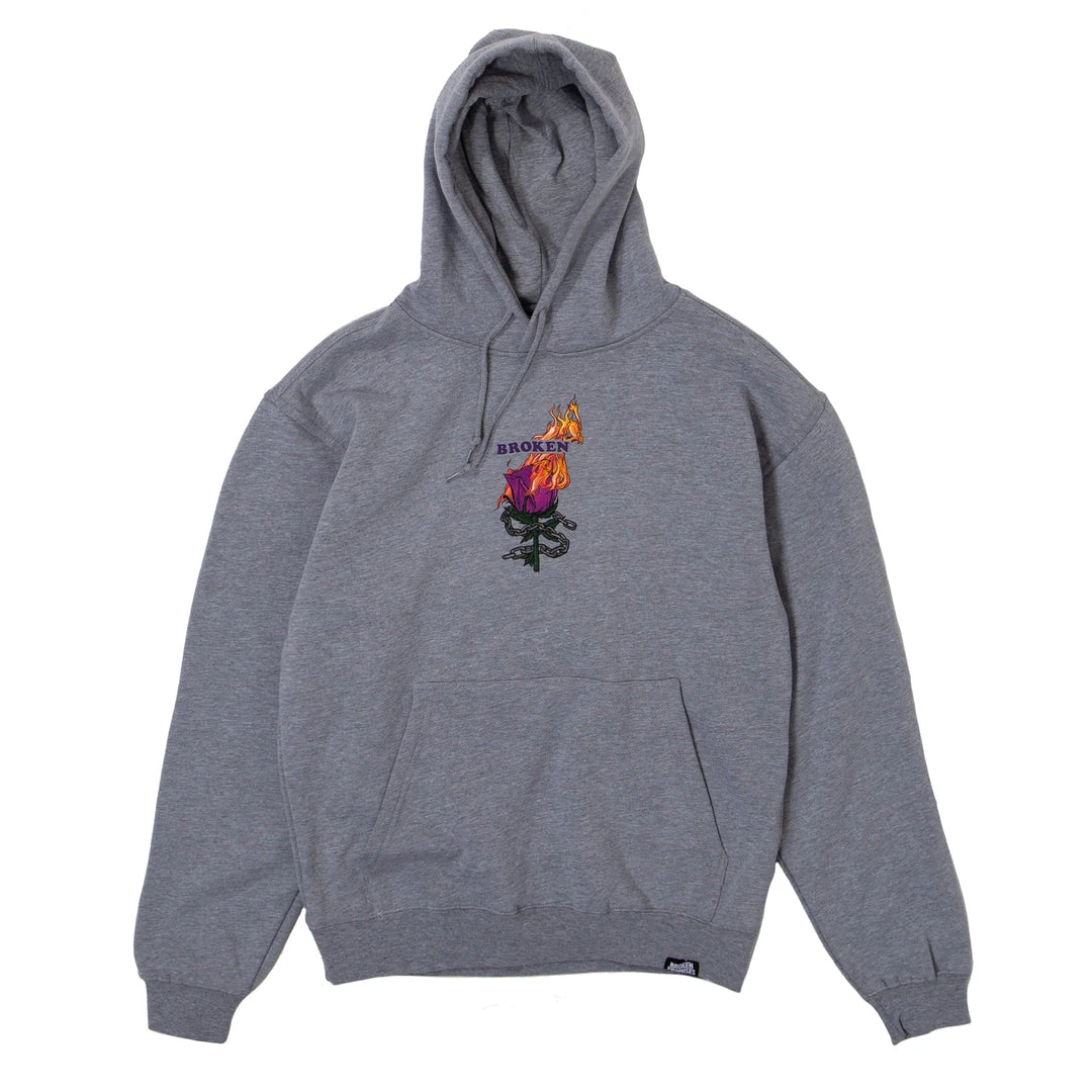 BROKEN PROMISES Hoodies BP Without You Hoodie Grey