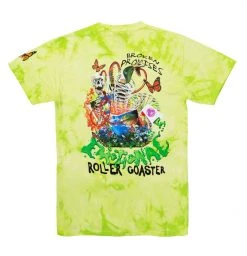 CASH Shirts Pour Out Tie Dye Tee Lemon Lime