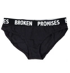 CASH Black Cotton Brief Lounge