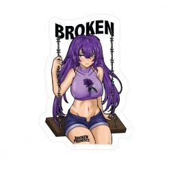 BROKEN PROMISES Broken Anime Sticker BP Accessories
