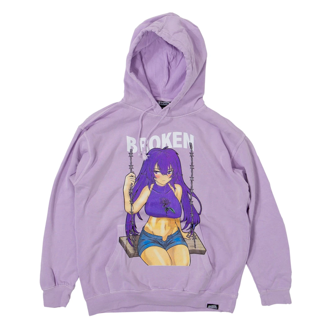 CASH Broken Anime Hoodie Hoodies