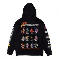 BROKEN PROMISES Choose Your Fighter Hoodie Black