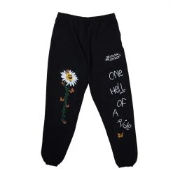 CASH Bottoms Hell Of A Ride Sweatpants Black