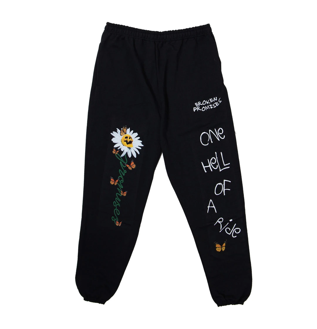 CASH Bottoms Hell Of A Ride Sweatpants Black