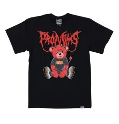 BROKEN PROMISES Shirts Damien S/S Tee Blk