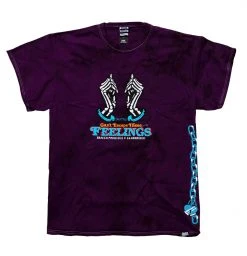 BROKEN PROMISES BPxSamborghini Escapism Purple Tie Dye Tee