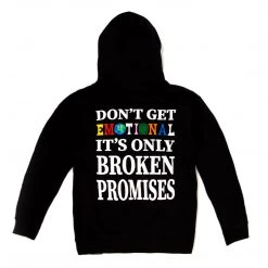 BROKEN PROMISES Emotional Hoodie
