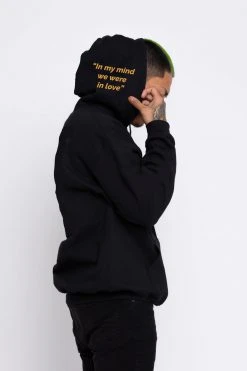 BROKEN PROMISES Evermore Hoodie Blk/Yellow