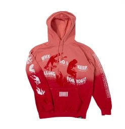 BROKEN PROMISES Hoodies Falling For You Gradient Dye Hoodie