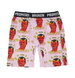 BROKEN PROMISES Playing With Fire Boxer Pink Lounge