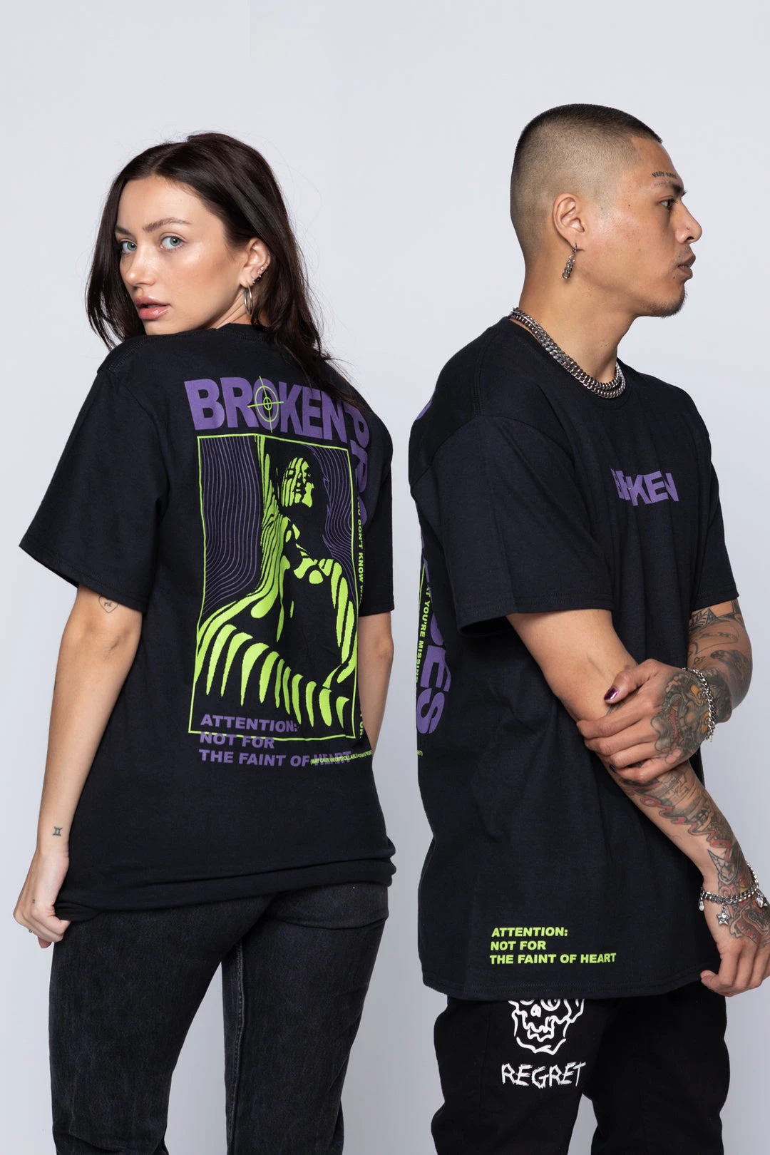 BROKEN PROMISES Faint Of Heart SST Black