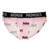 BROKEN PROMISES Graveyard Pink Brief