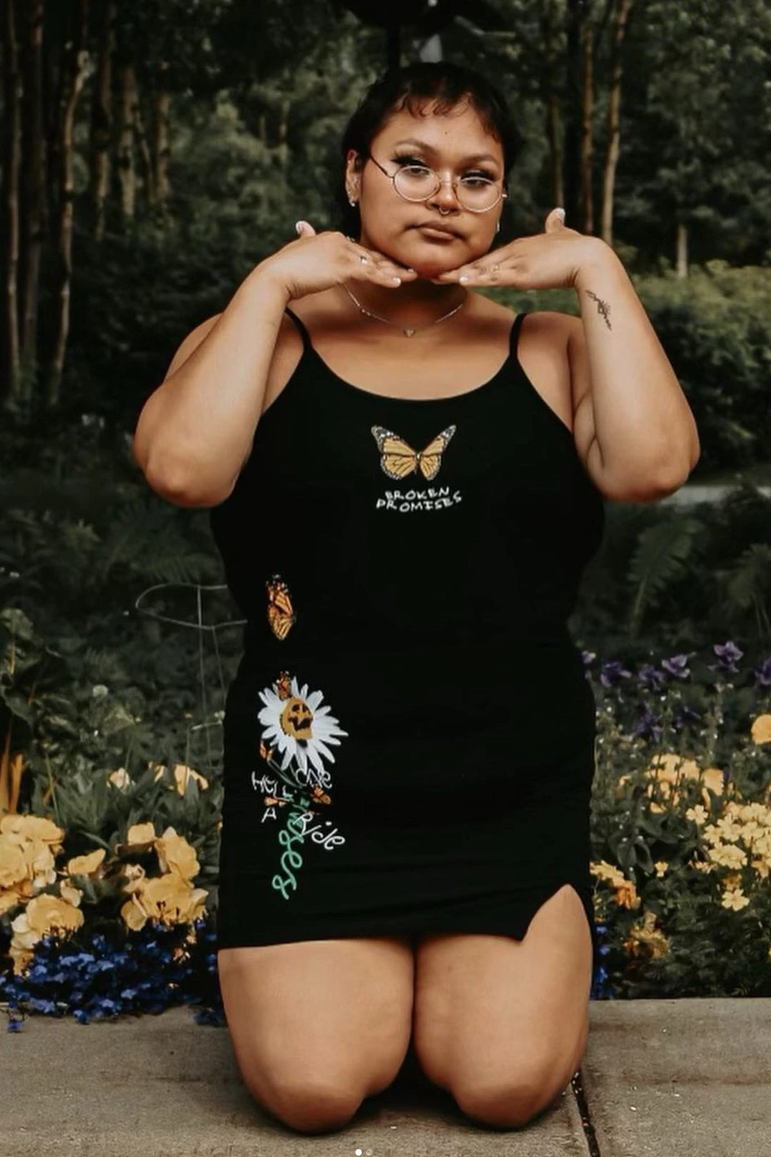 BROKEN PROMISES Hell Of A Ride Tank Dress