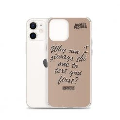Broken Promises Co Text First IPhone Case Phone Cases