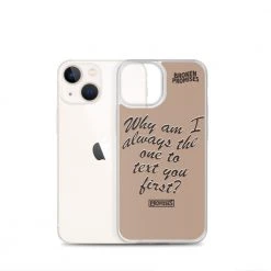Broken Promises Co Text First IPhone Case Phone Cases
