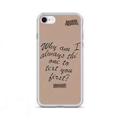 Broken Promises Co Text First IPhone Case Phone Cases