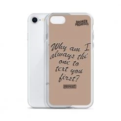 Broken Promises Co Text First IPhone Case Phone Cases