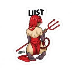 BROKEN PROMISES Lust Anime Sticker BP Accessories