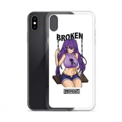 Broken Promises Company Phone Cases Broken Anime Girl IPhone Case
