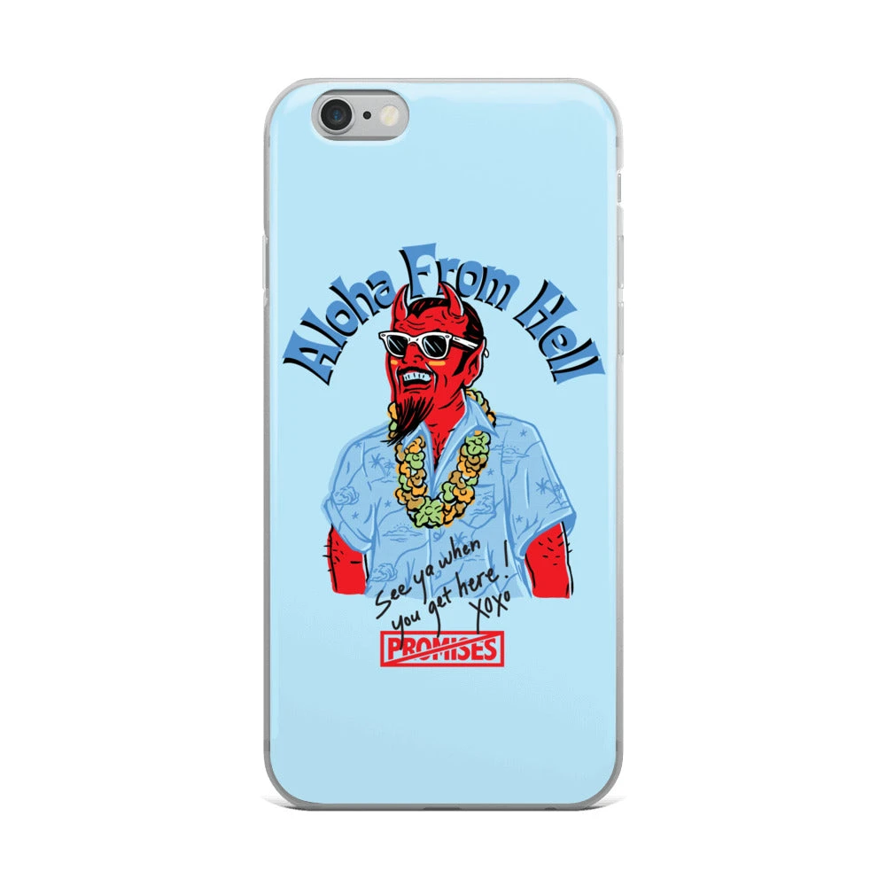 Broken Promises Company Aloha From Hell IPhone Case