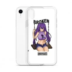 Broken Promises Company Phone Cases Broken Anime Girl IPhone Case
