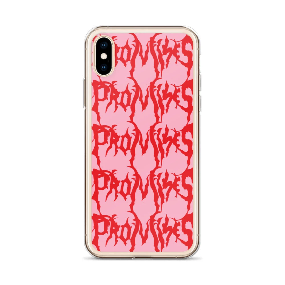 Broken Promises Company Graveyard Pink IPhone Case