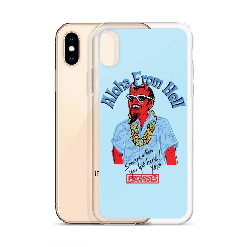 Broken Promises Company Aloha From Hell IPhone Case