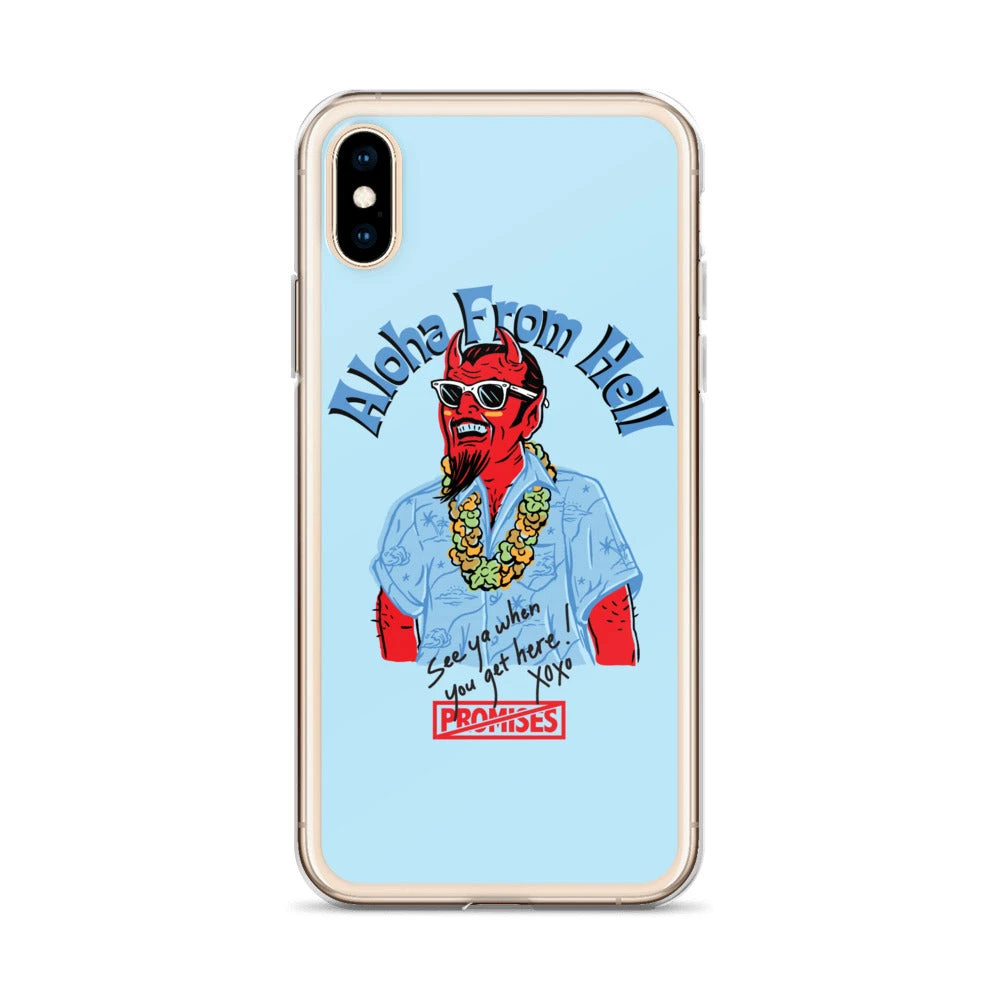 Broken Promises Company Aloha From Hell IPhone Case