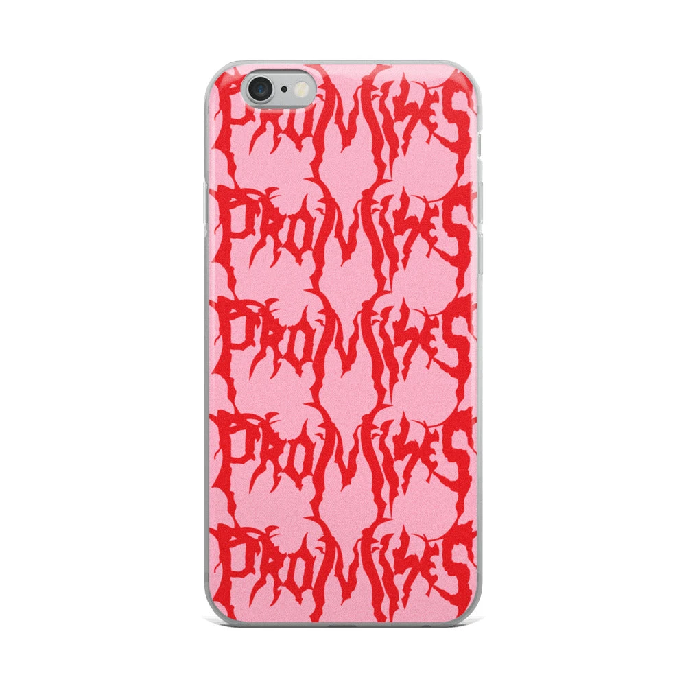Broken Promises Company Graveyard Pink IPhone Case