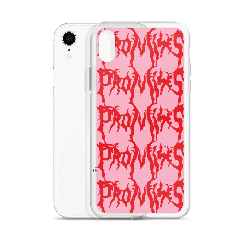 Broken Promises Company Graveyard Pink IPhone Case