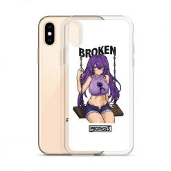 Broken Promises Company Phone Cases Broken Anime Girl IPhone Case