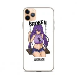 Broken Promises Company Phone Cases Broken Anime Girl IPhone Case