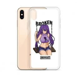 Broken Promises Company Phone Cases Broken Anime Girl IPhone Case