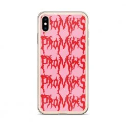 Broken Promises Company Graveyard Pink IPhone Case